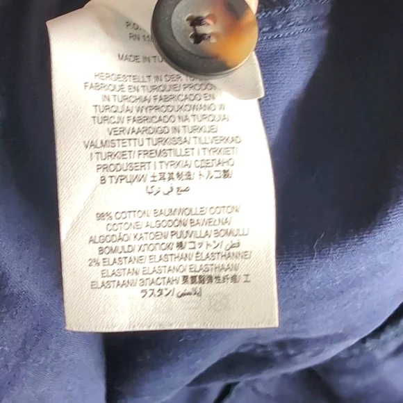 Boden Navy Blue Chino Pants, Sz 14R. - Picture 5 of 6